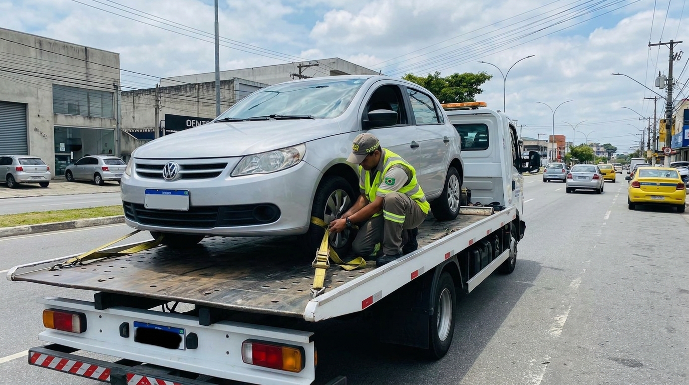 Recolhimento após Colisão em Santa Maria‑RS
